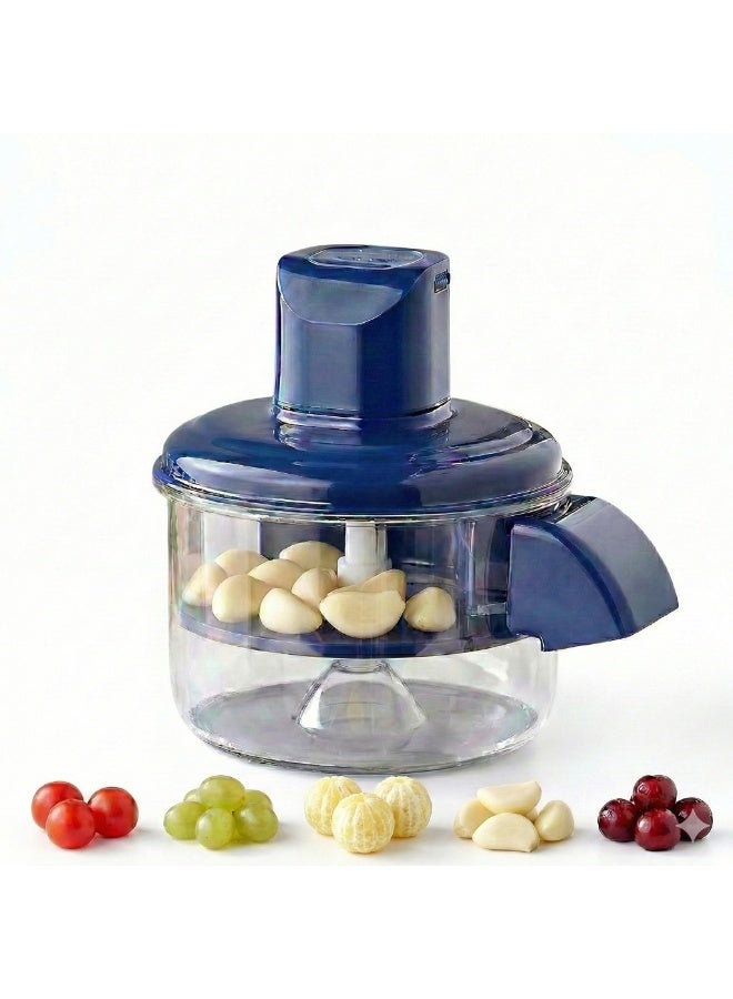 Electric Garlic, Grape, Fruit and Vegetable Peeler, USB Rechargeable, Fast Peeling for Home Use - Image 1